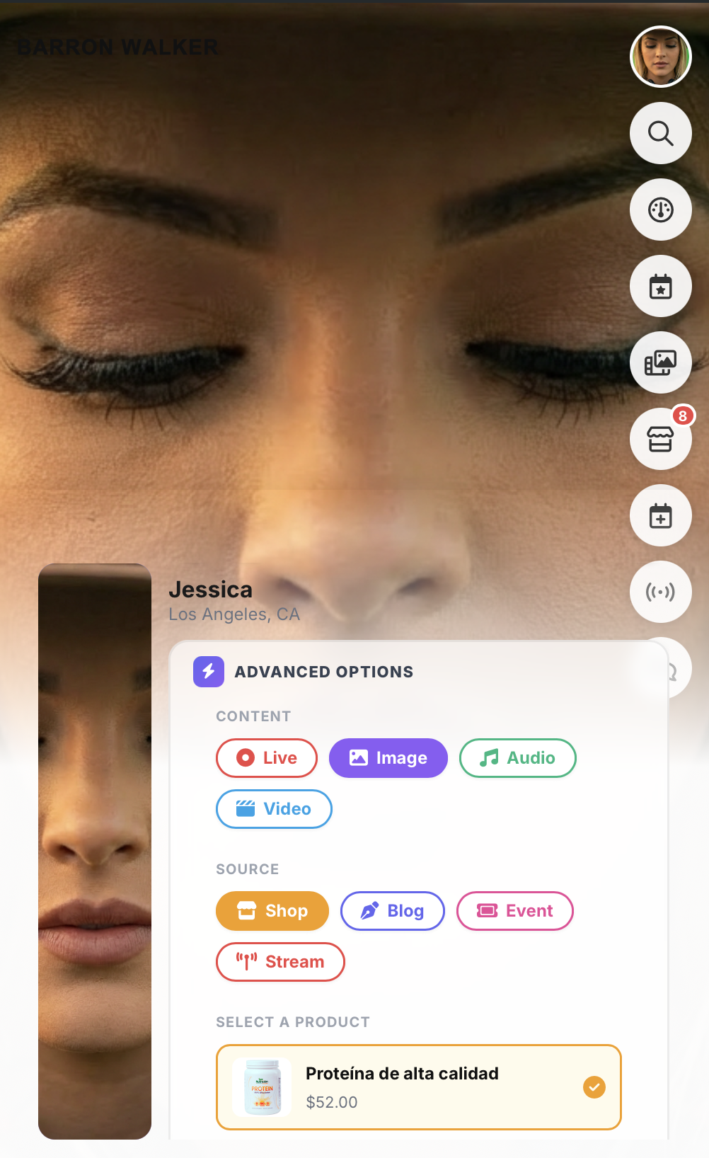 Step 1 — Content, Source, Product Selection
